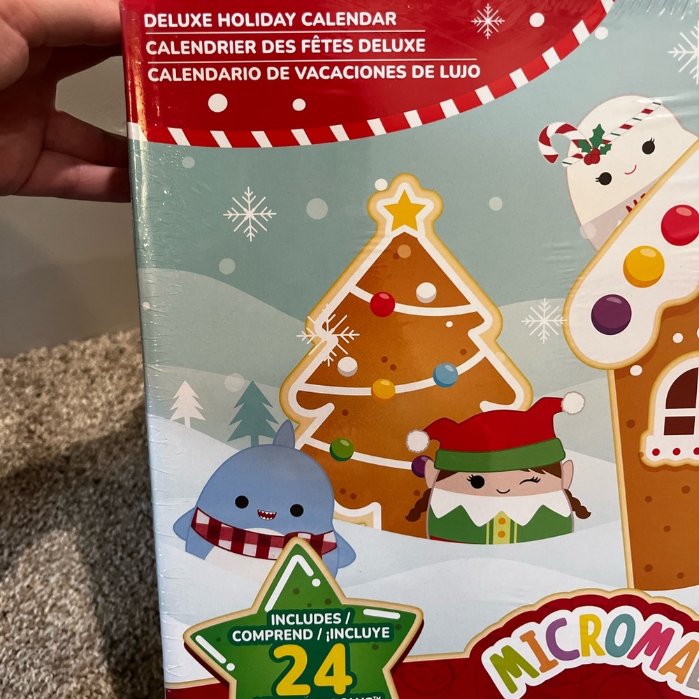 🎄 Squishmallows Deluxe Holiday Advent Calendar Sealed BNIB 24 Micromallows - Picture 6 of 9